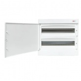 Щит распределительный навесной EKF PROxima Unix 2х18 модулей IP41 белая дверь