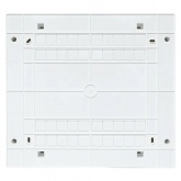 Щит распределительный навесной EKF PROxima Unix 2х18 модулей IP41 белая дверь