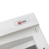 Щит распределительный навесной EKF PROxima Unix 2х18 модулей IP41 белая дверь