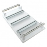 Щит распределительный навесной EKF PROxima Unix 3х12 модулей IP41 белая дверь