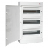 Щит распределительный навесной EKF PROxima Unix 3х12 модулей IP41 белая дверь