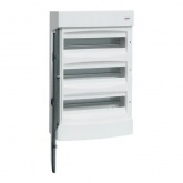 Щит распределительный навесной EKF PROxima Unix 3х18 модулей IP41 прозрачная дверь