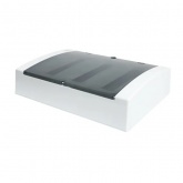 Щит распределительный навесной EKF PROxima Unix 3х18 модулей IP41 прозрачная дверь