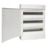 Щит распределительный навесной EKF PROxima Unix 3х18 модулей IP41 белая дверь