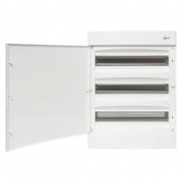 Щит распределительный навесной EKF PROxima Unix 3х18 модулей IP41 белая дверь