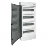 Щит распределительный навесной EKF PROxima Unix 4х12 модулей IP41 прозрачная дверь