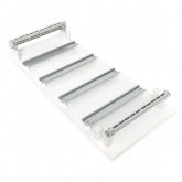 Щит распределительный навесной EKF PROxima Unix 4х18 модулей IP41 белая дверь