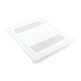 Встраиваемый слаботочный щит EKF Nova 2 ряда с металлической перфорированной дверью IP40 белый