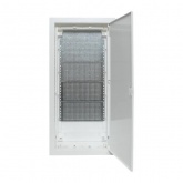 Встраиваемый слаботочный щит EKF Nova 4 ряда с пластиковой дверью IP40 белый