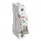 Выключатель автоматический EKF AVERES AV-6 1A (B) 1P однофазный 6kA