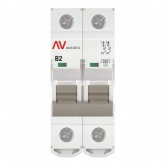 Выключатель автоматический EKF AVERES AV-6 2A (B) 2P однофазный 6kA