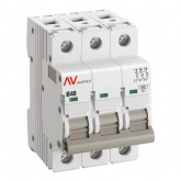 Выключатель автоматический EKF AVERES AV-6 40A (B) 3P трехфазный 6kA
