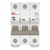 Выключатель автоматический EKF AVERES AV-6 50A (B) 3P трехфазный 6kA