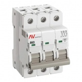 Выключатель автоматический EKF AVERES AV-6 63A (B) 3P трехфазный 6kA