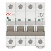 Выключатель автоматический EKF AVERES AV-6 2A (B) 4P трехфазный 6kA