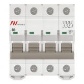 Выключатель автоматический EKF AVERES AV-6 3A (B) 4P трехфазный 6kA