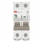 Выключатель автоматический EKF AVERES AV-6 50A (D) 2P однофазный 6kA