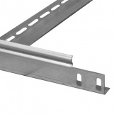 Лоток лестничный EKF 50х400х3000 металлический толщина лонжерона 1,2 мм