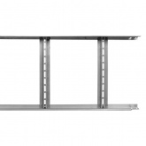 Лоток лестничный EKF 50х500х3000 металлический толщина лонжерона 1,2 мм