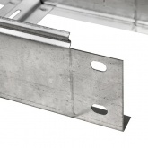 Лоток лестничный EKF 100х200х3000 металлический толщина лонжерона 1,2 мм