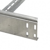 Лоток лестничный EKF 100х400х3000 металлический толщина лонжерона 1,2 мм