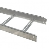 Лоток лестничный EKF 100х400х3000 металлический толщина лонжерона 1,2 мм