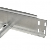 Лоток лестничный EKF 100х400х3000 металлический толщина лонжерона 1,2 мм