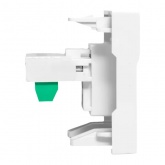 Розетка EKF C-Line RJ11 2 модуля белая