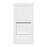 Розетка EKF C-Line RJ45 кат.5e 1 модуль белая