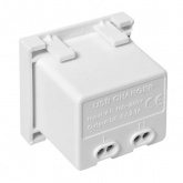 Розетка EKF USB A+C, 2.1А, 2 гнезда, без индикатора, белая