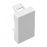 Заглушка EKF C-Line 1 модуль белая