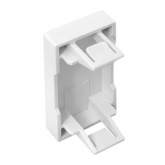 Заглушка EKF C-Line 1 модуль белая