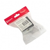 Розетка EKF C-Line 2P+E шторки винтовой зажим черная