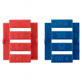 Вставка розеточная EKF TERACOM для одного RJ Keystone формат Mosaic 2м со шторками