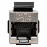 Адаптер проходной EKF TERACOM RJ45-RJ45 cat.6 экранированный тип Keystone белый