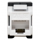 Розеточный модуль EKF TERACOM RJ45 cat.5E Keystone неэкранированный 110 IDC 180 самозажимной черный