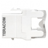 Розеточный модуль EKF TERACOM RJ45 cat.6 Keystone неэкранированный 110 IDC 180 белый