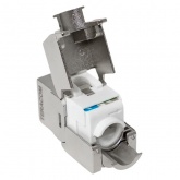 Розеточный модуль EKF TERACOM RJ45 cat.5E Keystone экранированный STP 110 IDC 180 самозажимной