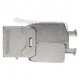 Розеточный модуль EKF TERACOM RJ45 cat.5E Keystone экранированный STP 110 IDC 180 самозажимной