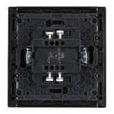 Переключатель одноклавишный с индикацией ИЭК FORTE&PIANO FP104 10А черный