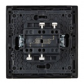 Переключатель одноклавишный перекрестный ИЭК FORTE&PIANO FP112 10А черный