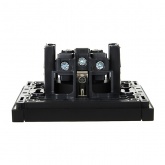 Розетка с заземлением ИЭК FORTE&PIANO FP116 16А черный