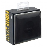 Розетка с заземлением ИЭК FORTE&PIANO FP116 16А черный