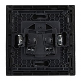 Розетка без заземления ИЭК FORTE&PIANO FP118 10А черный