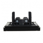 Розетка без заземления ИЭК FORTE&PIANO FP118 10А черный