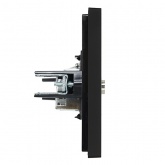 Розетка TV оконечная ИЭК FORTE&PIANO FP128 черный