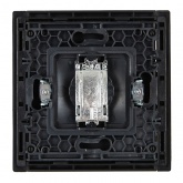Розетка TV оконечная ИЭК FORTE&PIANO FP128 черный