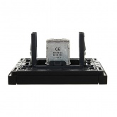 Розетка TV проходная ИЭК FORTE&PIANO FP129 черный