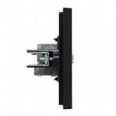 Розетка TV проходная ИЭК FORTE&PIANO FP129 черный