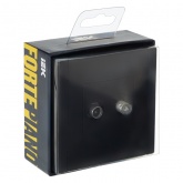 Розетка двойная TV+SAT ИЭК FORTE&PIANO FP138 черный